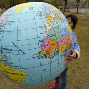 Ballon En Forme De Globe Terrestre